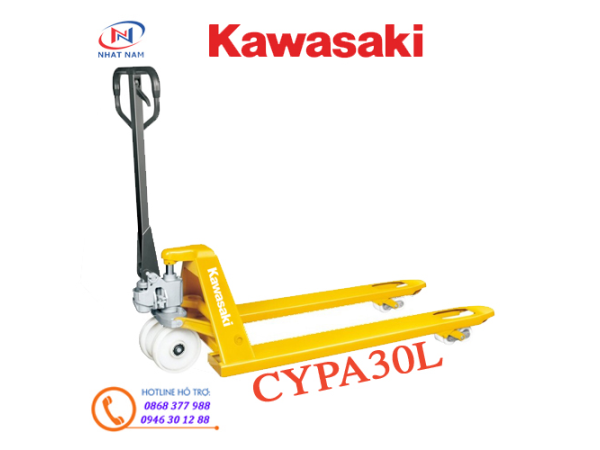 Xe nâng tay Kawasaki model CYPA25L tải trọng 2500kg